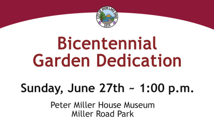Bicentennial Garden Dedication
