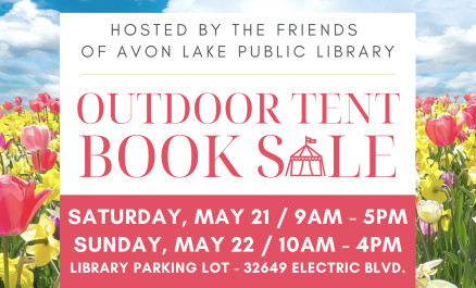 Avon Lake Public Library Outdoor Tent Book Sale