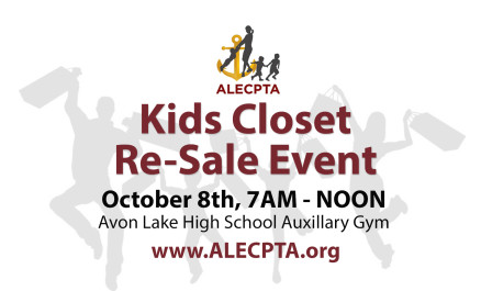 Avon Lake Early Childhood PTA's "Kids Closet Resale"