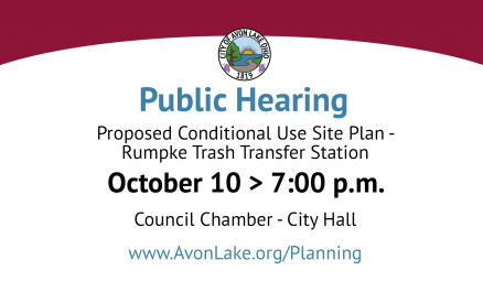 Public Hearing: Proposed Conditional Use Site Plan - Rumpke Trash Transfer Station