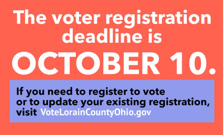 Voter Registration Deadline for November Election