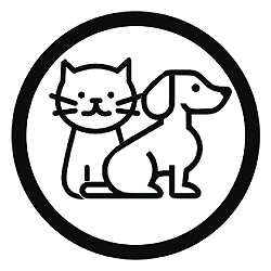 Drawing of a Cat and Dog