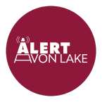 Avon Lake Alerts Logo on a Button